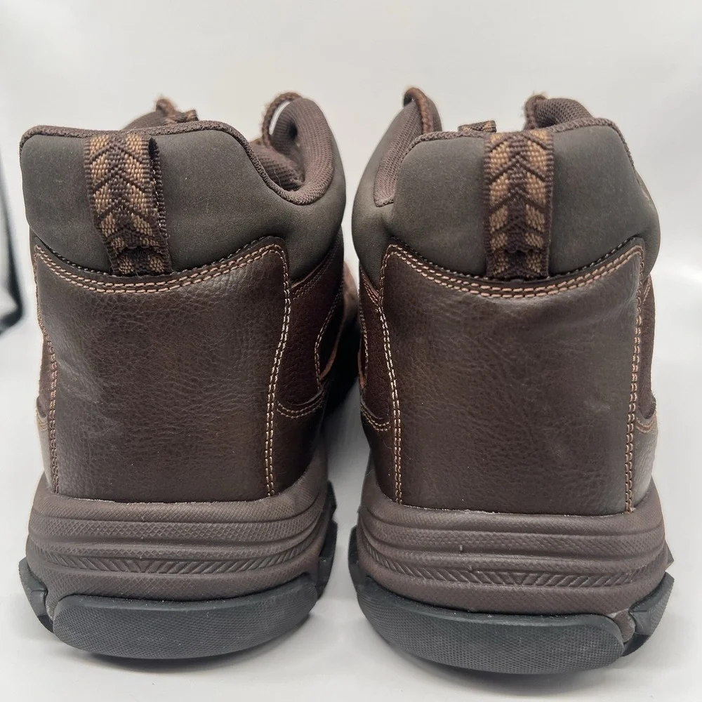 Men's SKECHERS Relaxed Fit‎ Respected Boswell Boots Shoes 13 Water Repellent Mid